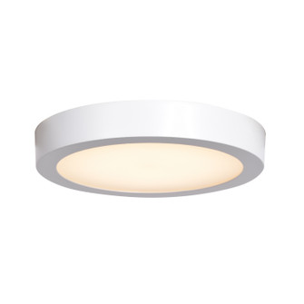 Strike 2.0 LED Flush Mount in White (18|20801LEDD-WH/ACR)