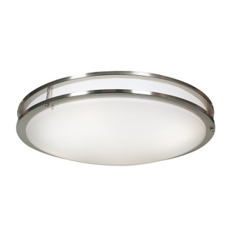 Solero LED Flush Mount in Brushed Steel (18|20467LEDD-BS/ACR)