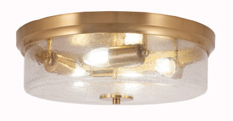 Any Four Light Flush Mount in New Age Brass (200|837-NAB-2)