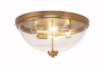 Any Four Light Flush Mount in New Age Brass (200|828-NAB-0)