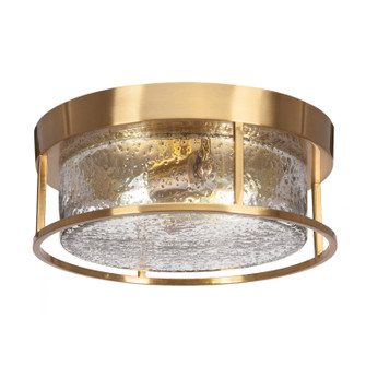 Flush Mounts Two Light Flush Mount in New Age Brass (200|812-NAB-2)