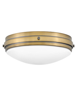 Oliver LED Flush Mount in Heritage Brass (13|39053HB)