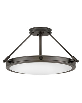 Collier LED Semi-Flush Mount in Black Oxide (13|3382BX)