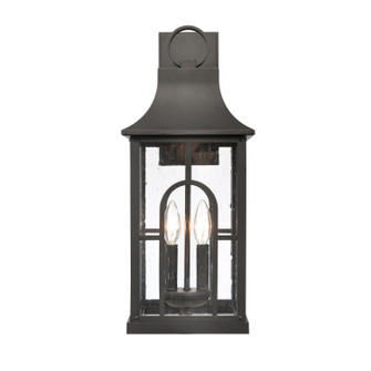 Triumph Two Light Outdoor Wall Sconce in Textured Black (45|89601/2)