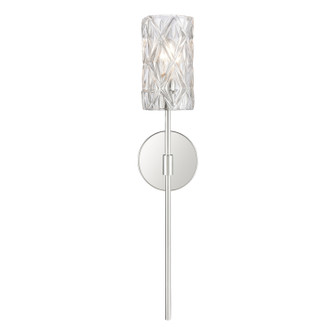 Formade Crystal One Light Wall Sconce in Polished Chrome (45|82194/1)