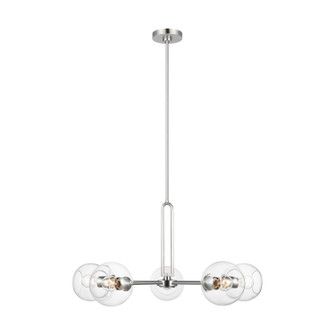 Codyn Five Light Chandelier in Brushed Nickel (454|3255705-962)