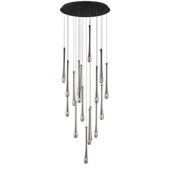 Stillo LED Pendant in Black (86|E24219-138BK)