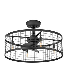 Finnigan 24'' LED Fandelier in Matte Black (13|904724FMB-LIA)