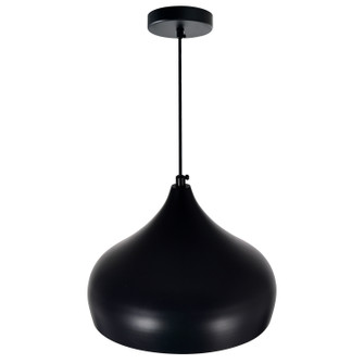 Dynamic One Light Pendant in Black (401|9633P13-1-101)