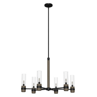 River Mill Six Light Chandelier in Rustic Iron (47|19476)