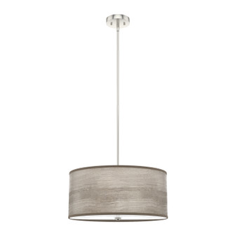 Solhaven Three Light Pendant in Light Grey Oak (47|19379)