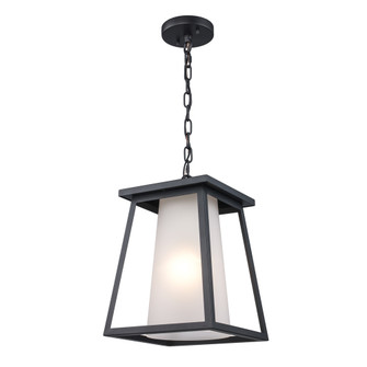 Kingsbury One Light Outdoor Hanging Lantern in Black (110|51394 BK)