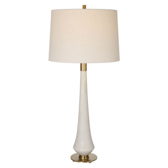 Marille One Light Table Lamp in Brushed Brass (52|30135)