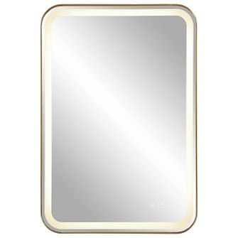 Crofton Vanity Mirror in Brushed Brass Plated Stainless Steel (52|09862)