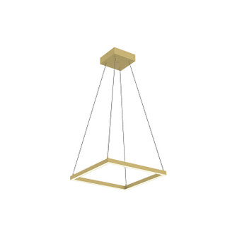 Piazza LED Pendant in Brushed Gold (347|PD88118-BG)