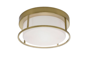 Flush Mounts Two Light Flush Mount in New Age Brass (200|812-NAB-1)