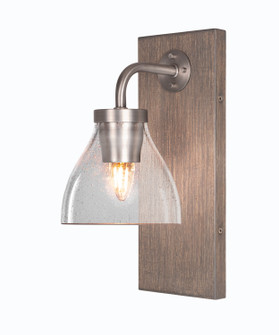 Oxbridge One Light Wall Sconce in Graphite & Painted Distressed Wood-look (200|1771-GPDW-4760)