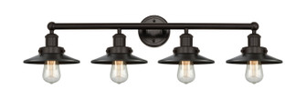 Franklin Restoration Four Light Bath Vanity in Oil Rubbed Bronze (405|616-4W-OB-M5-OB)