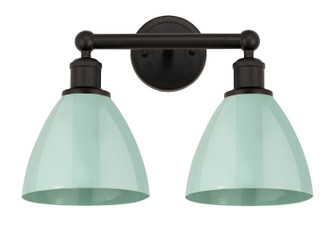 Edison Two Light Bath Vanity in Oil Rubbed Bronze (405|616-2W-OB-MBD-75-SF)