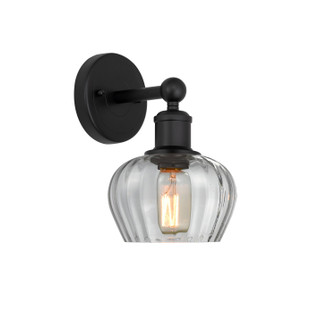 Edison One Light Wall Sconce in Matte Black (405|616-1W-BK-G92)