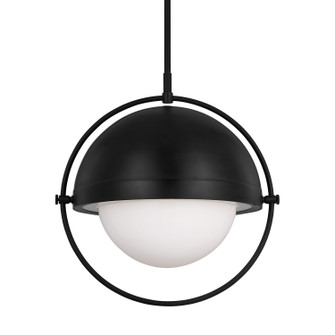 Bacall One Light Pendant in Aged Iron (454|TP1111AI)