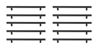 Quinn Bar Pull Multipack (set of 10) in Matte Black (173|PL400-7-MB-10PK)