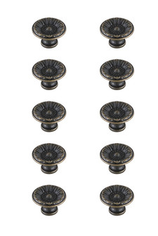 Corio Knob Multipack (Set of 10) in Antique Bronze (173|KB2010-AB-10PK)