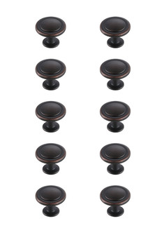 Logyn Knob Multipack (Set of 10) in Oil-rubbed Bronze (173|KB2005-ORB-10PK)