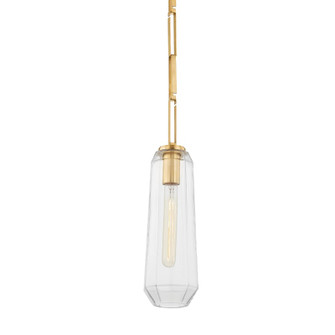 Copenhagen One Light Pendant in Vintage Brass (68|447-14-VB)