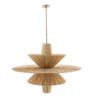 Shay One Light Chandelier in Natural (314|85037)