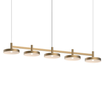 Systema Staccato LED Linear Pendant in Brass Finish (69|1785.14-PAN)