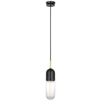 Junio LED Pendant in Bronze and Brass (268|TOB 5645BZ/HAB-CG-1)