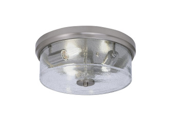 Flush Mounts Three Light Flush Mount in Brushed Nickel (200|834-BN-2)