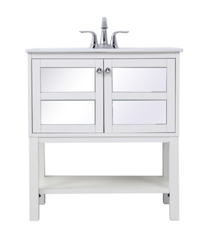 Mason Single Bathroom Vanity Set in White (173|VF26MRWH)