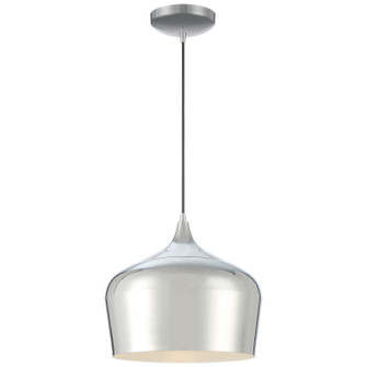 Blend One Light Pendant in Chrome (18|52057-CH/WH)