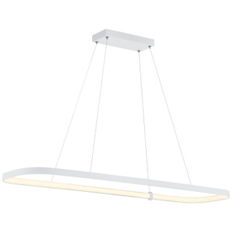 Ravello LED Pendant in Matte White (18|50948LEDD-MWH/ACR)