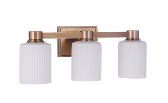 Bretton Three Light Vanity in Satin Brass (46|12920SB3)