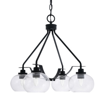 Odyssey Three Light Chandelier in Matte Black (200|2604-MB-202)