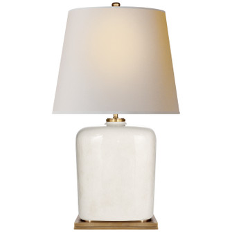 Mimi Two Light Table Lamp in Tea Stain Crackle (268|TOB 3804TS-L)