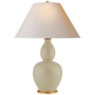 Yue One Light Table Lamp in Coconut Porcelain (268|CHA 8663ICO-L)