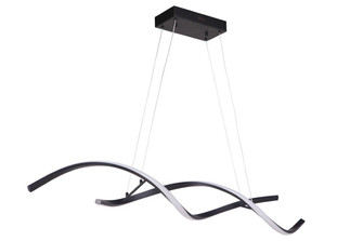 Pulse LED Island Pendant in Flat Black (46|55772-FB-LED)