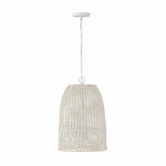 Naomi One Light Pendant in Chalk White (65|347512HH)