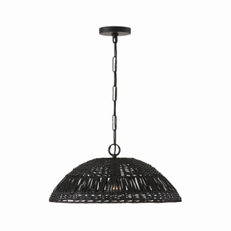 Naomi One Light Pendant in Matte Black (65|347511MB)