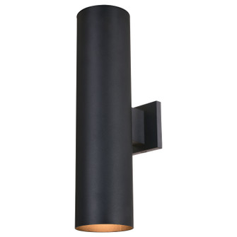 Chiasso Two Light Outdoor Wall Mount in Textured Black (63|T0652)