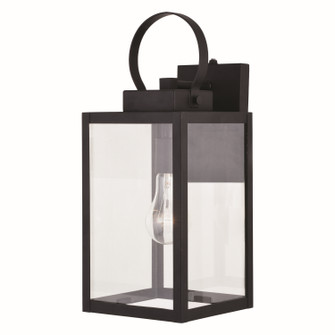 Medinah One Light Outdoor Wall Mount in Textured Black (63|T0601)