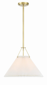 Gamma One Light Pendant in Aged Brass (60|GAM-71003-AG)