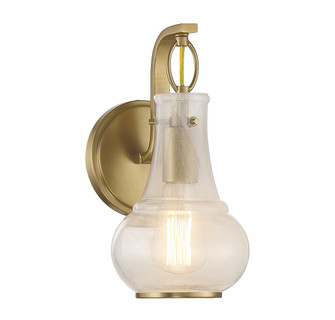 Adams One Light Wall Sconce in Warm Brass (51|9-4417-1-322)