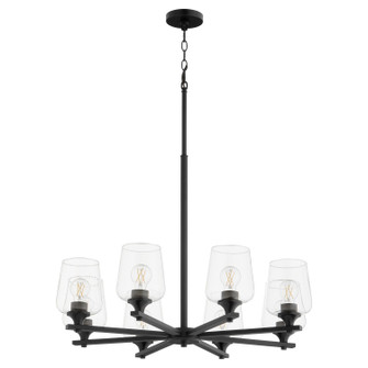 Veno Eight Light Chandelier in Matte Black (19|658-8-59)