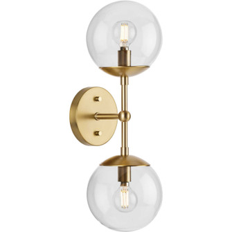 Atwell Two Light Wall Sconce in Brushed Bronze (54|P710114-109)