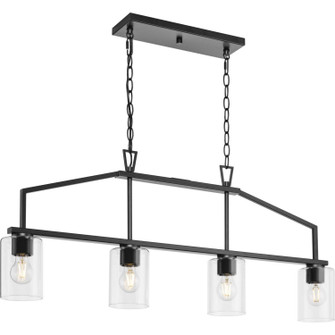 Goodwin Four Light Island Pendant in Matte Black (54|P400317-31M)